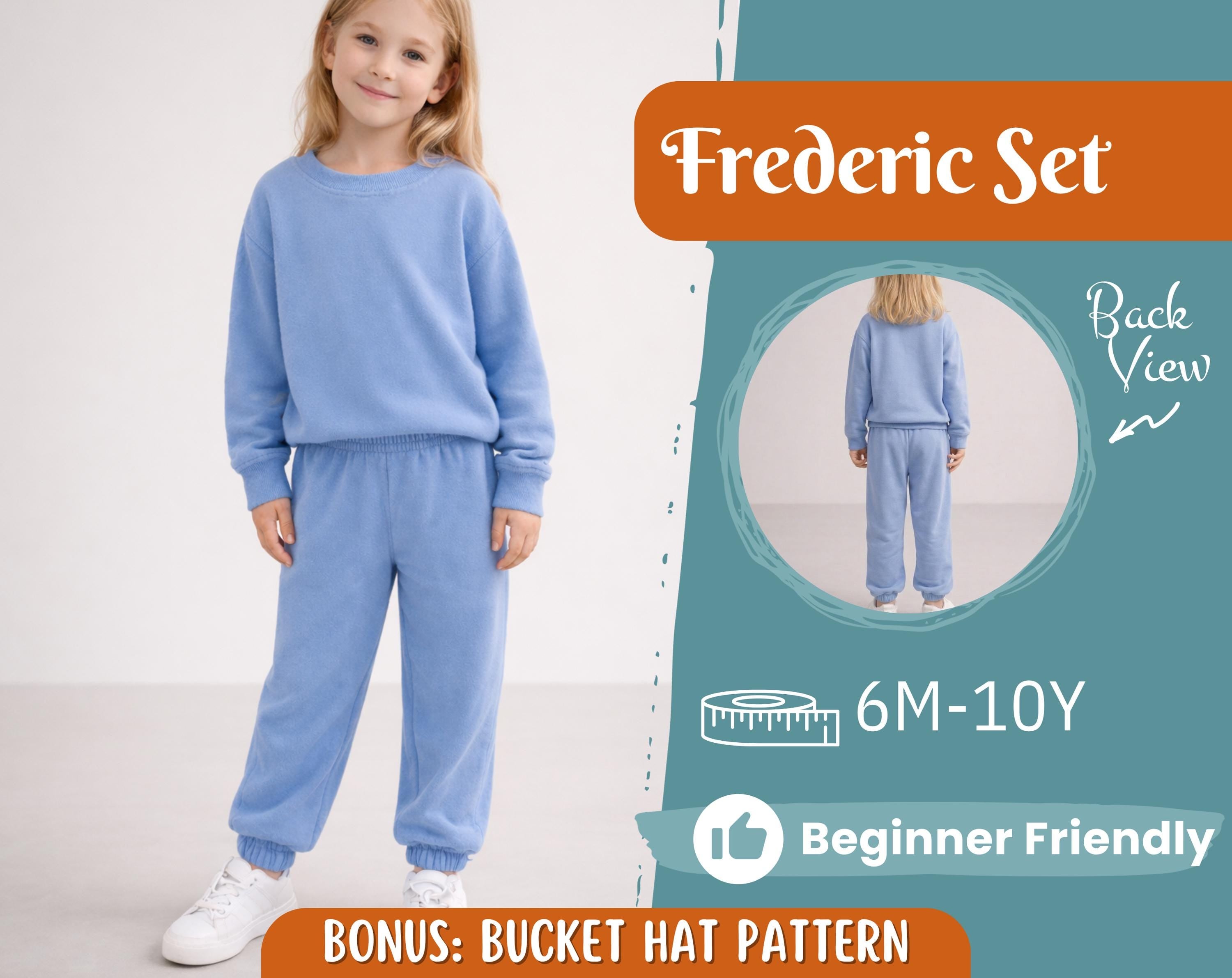 Hoodie and Pants Pattern for Kids, Hoodie Pattern, Kids Pattern, PDF Pattern, Beginner Pattern, Sewing Pattern Toddlers, Pants Pattern