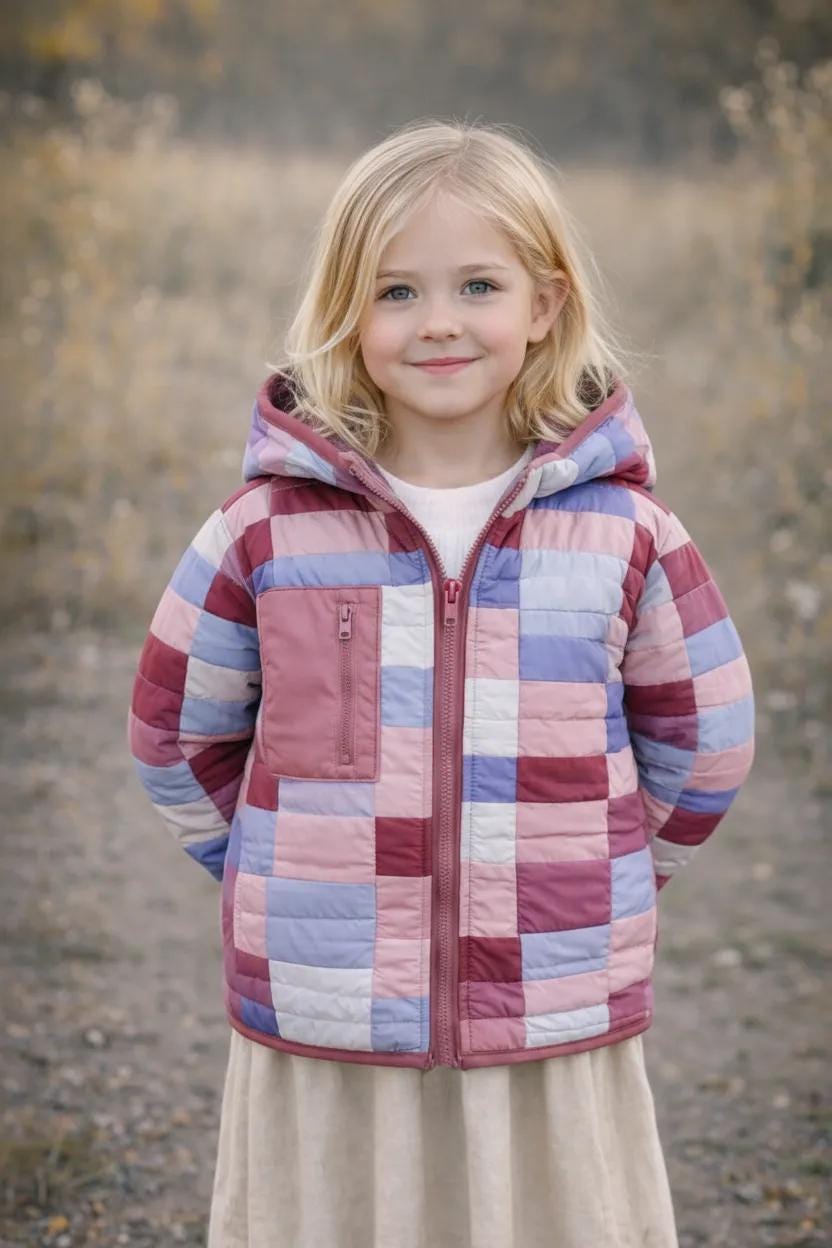 Jacket Sewing Pattern for Kids, Jacket Pattern, Kids Sewing Pattern, PDF Pattern, Beginner Pattern, Sewing Pattern Toddlers, Coat Pattern