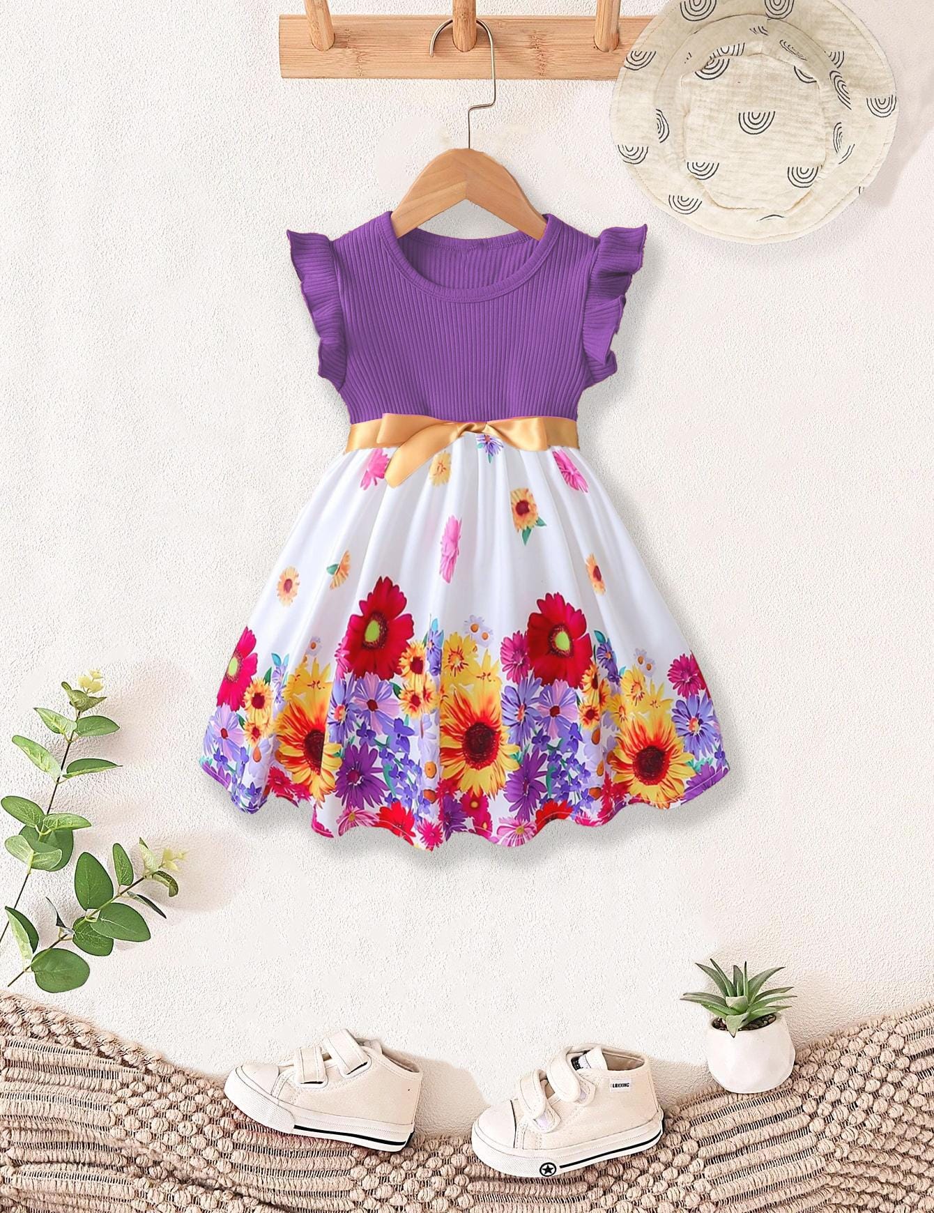 Dress Sewing Pattern for Kids, Dress Pattern, Kids Pattern, Summer Dress Pattern, Beginner Pattern, Sewing Pattern Toddlers, Baby Pattern