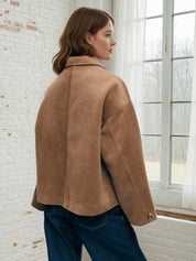 Jacket Sewing Pattern for Women, Button Up Jacket, Coat Pattern, Beginner Sewing Pattern, Sewing Pattern Jacket Coat for Women