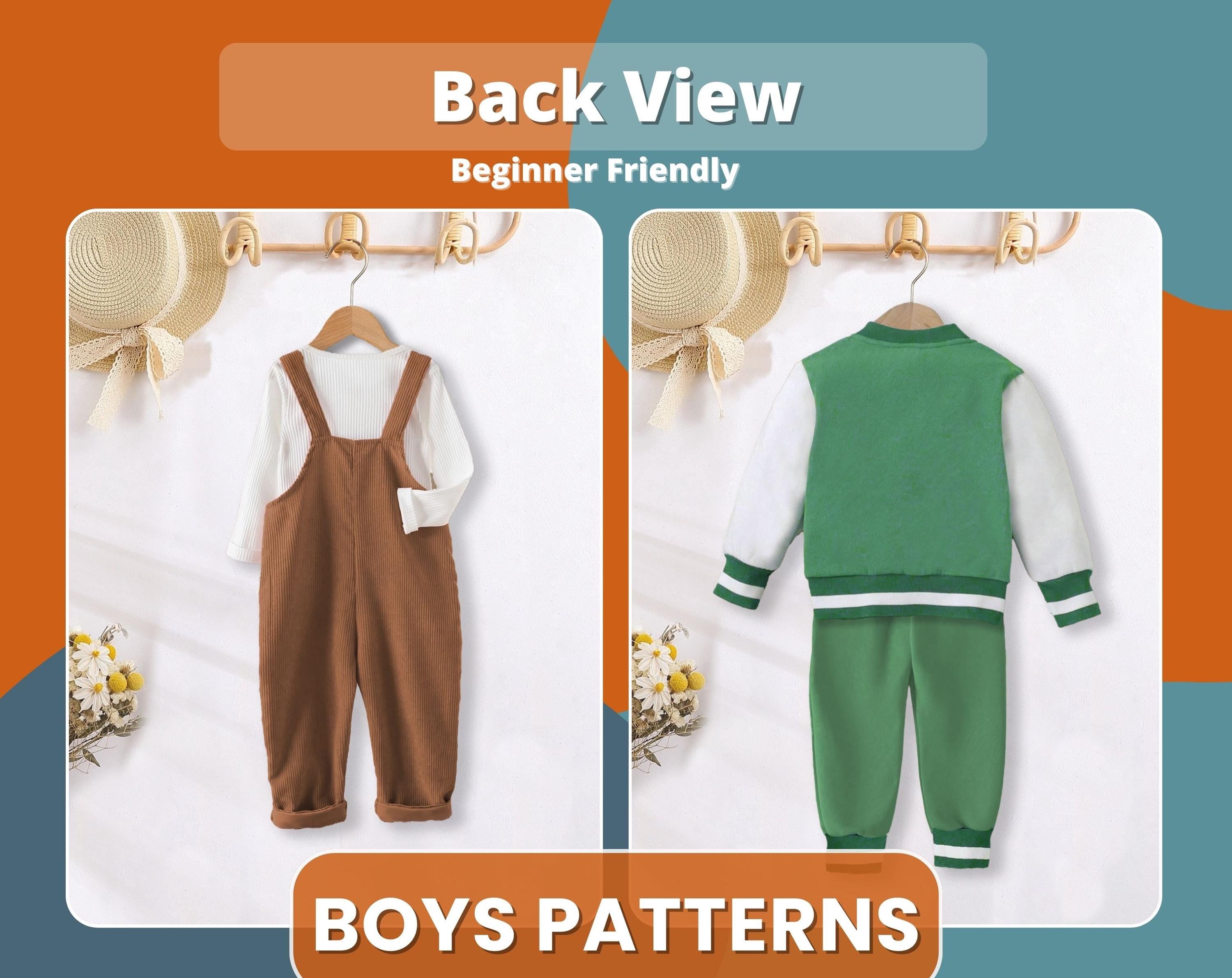 Sewing Patterns for Boys, Sewing Patterns, Kids Patterns, Top Pattern, Boys Pattern, Baby Patterns, Beginner Kids Pattern, Beginner Patterns