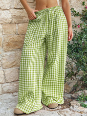 Elastic Wide Pants Pattern | Palazzo Pants Sewing Pattern for Women | Pants Pattern | Women Sewing Pattern | Women Palazzo Pants Trousers