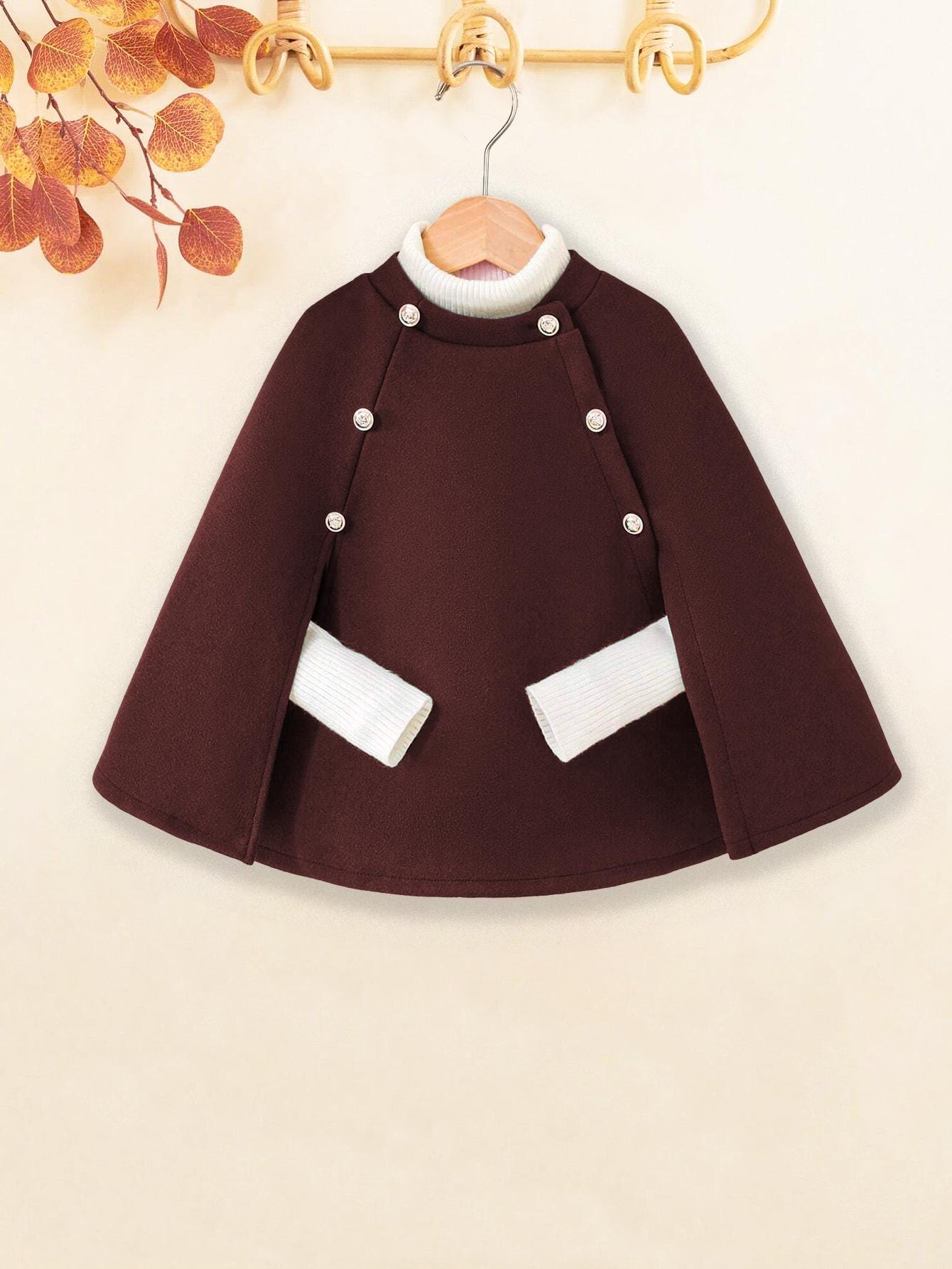 Cape Sewing Pattern for Kids, Capelet Pattern, Kids Pattern, Easy PDF Pattern, Beginner Pattern, Sewing Pattern Toddlers, Baby Pattern