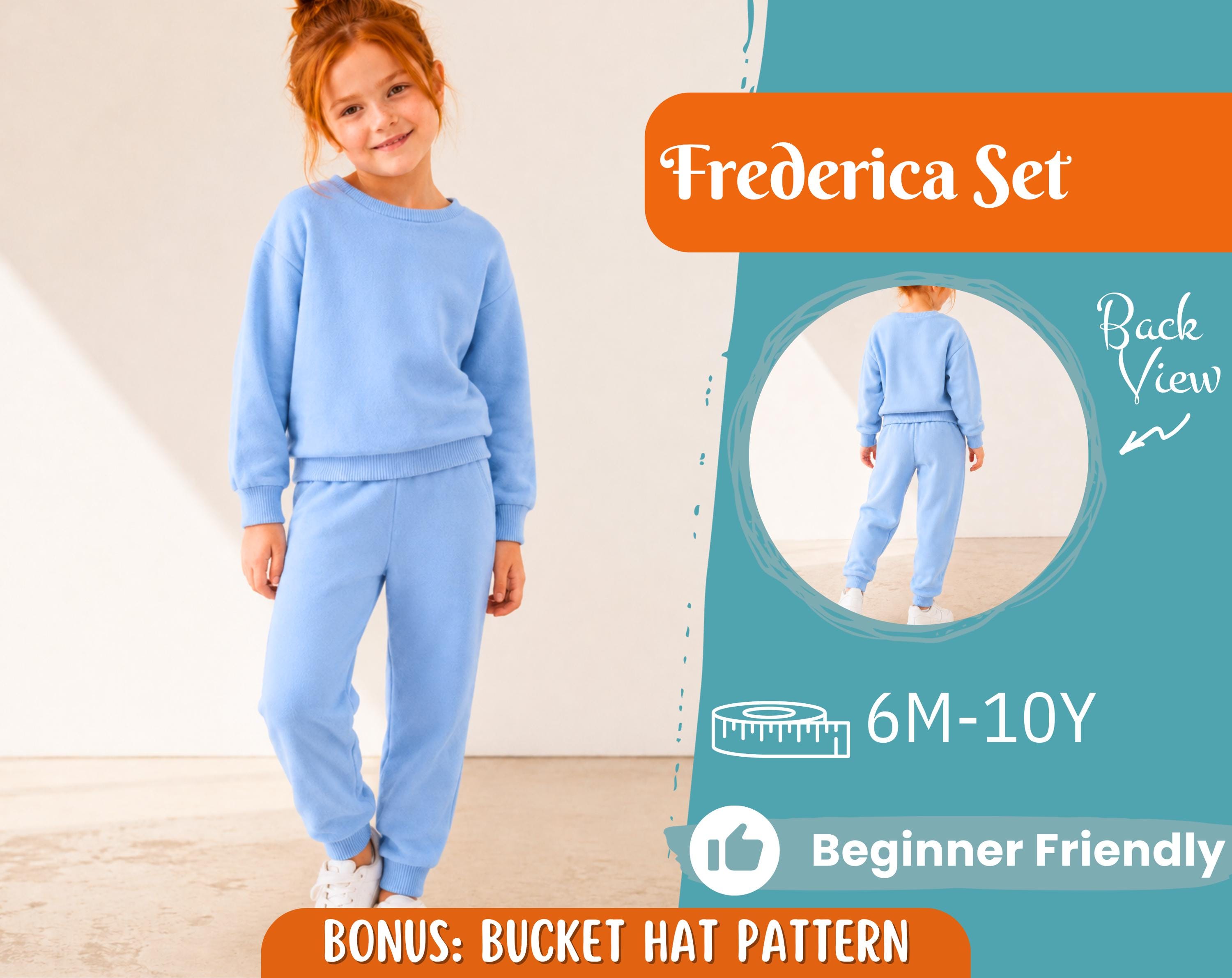 Hoodie and Pants Pattern for Kids, Hoodie Pattern, Kids Pattern, PDF Pattern, Beginner Pattern, Sewing Pattern Toddlers, Pants Pattern