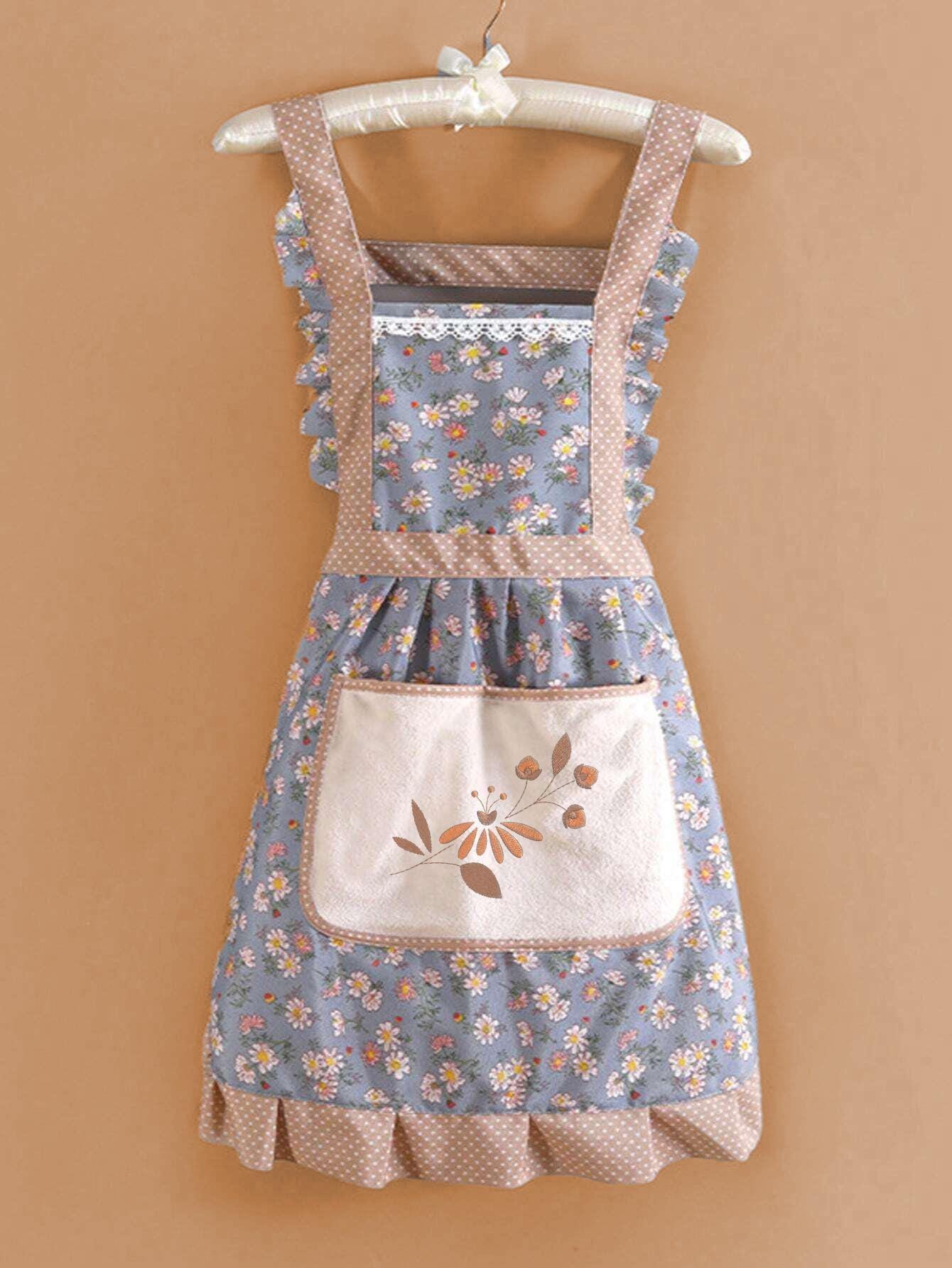 Apron Pattern | Pinafore Dress Pattern | Kitchen Apron Pattern | Apron Dress | Easy Beginner Apron Pattern |  Women Sewing Pattern XS-XXXL