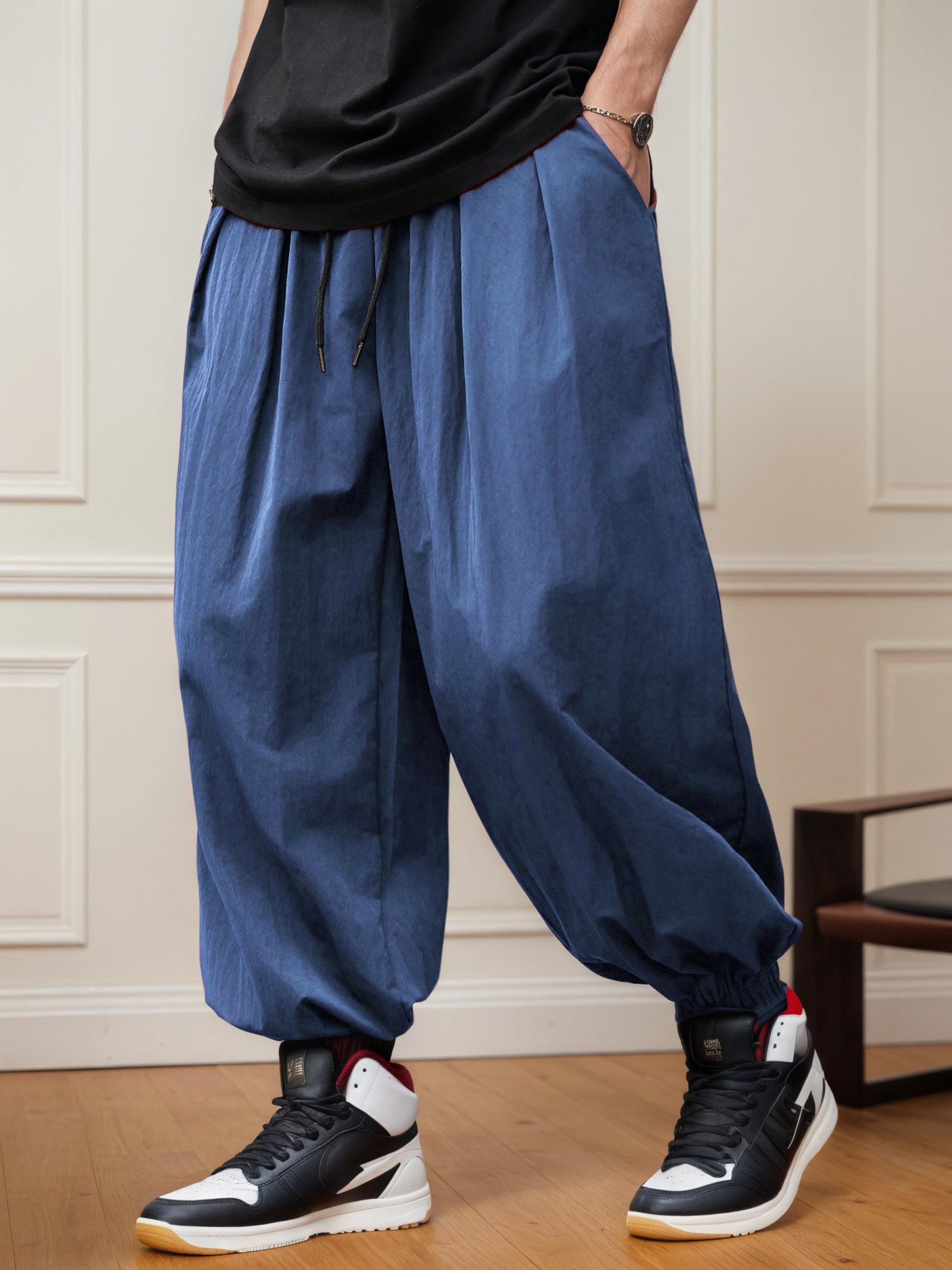 Baggy Pants Sewing Pattern for Men | Men Joggers Pattern | Sewing Pattern for Men | Sweatpants Pattern | Men's Sewing Pattern Harem Pants