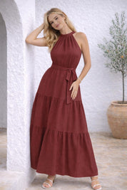 Dress Sewing Pattern | Maxi Halter Neck Dress | Prom Dress Sewing Pattern | Women Sewing Pattern | Summer Dress | Sewing Patterns
