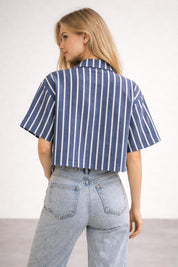 Crop Shirt Pattern, Women Shirt Pattern, Short Shirt Pattern, Sewing Pattern, Women Sewing pattern, Shirt Pattern, Beginner Sewing