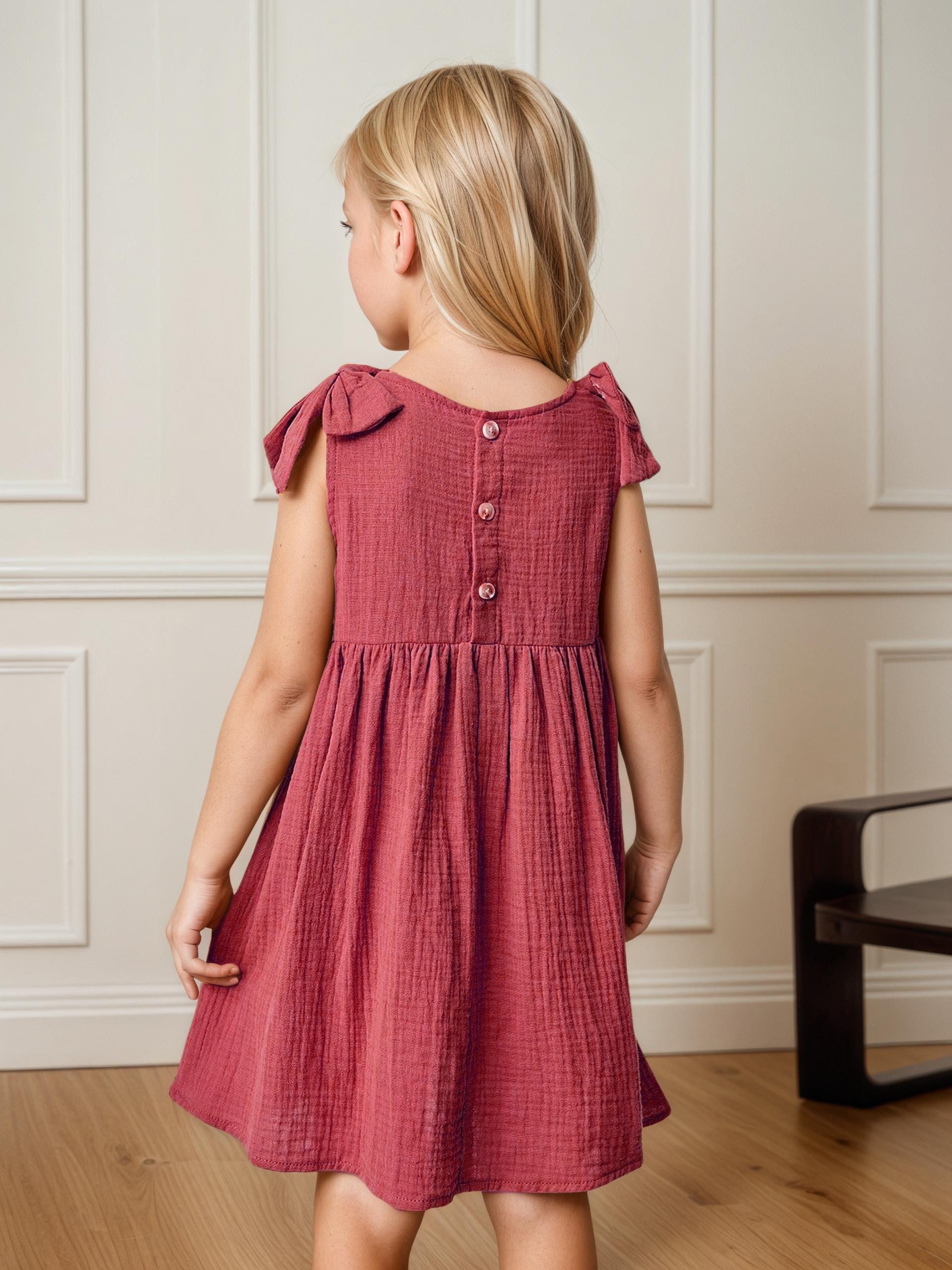 Dress Sewing Pattern for Kids, Dress Pattern, Kids Pattern, Summer Dress Pattern, Beginner Pattern, Sewing Pattern Toddlers, Baby Pattern