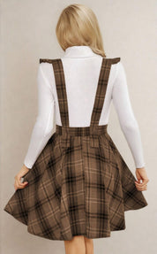 Skirt Pattern | Suspender Skirt Sewing Pattern | High waist skirt pattern | Women skirt sewing pattern | Sewing Pattern Skirt | Midi Skirt