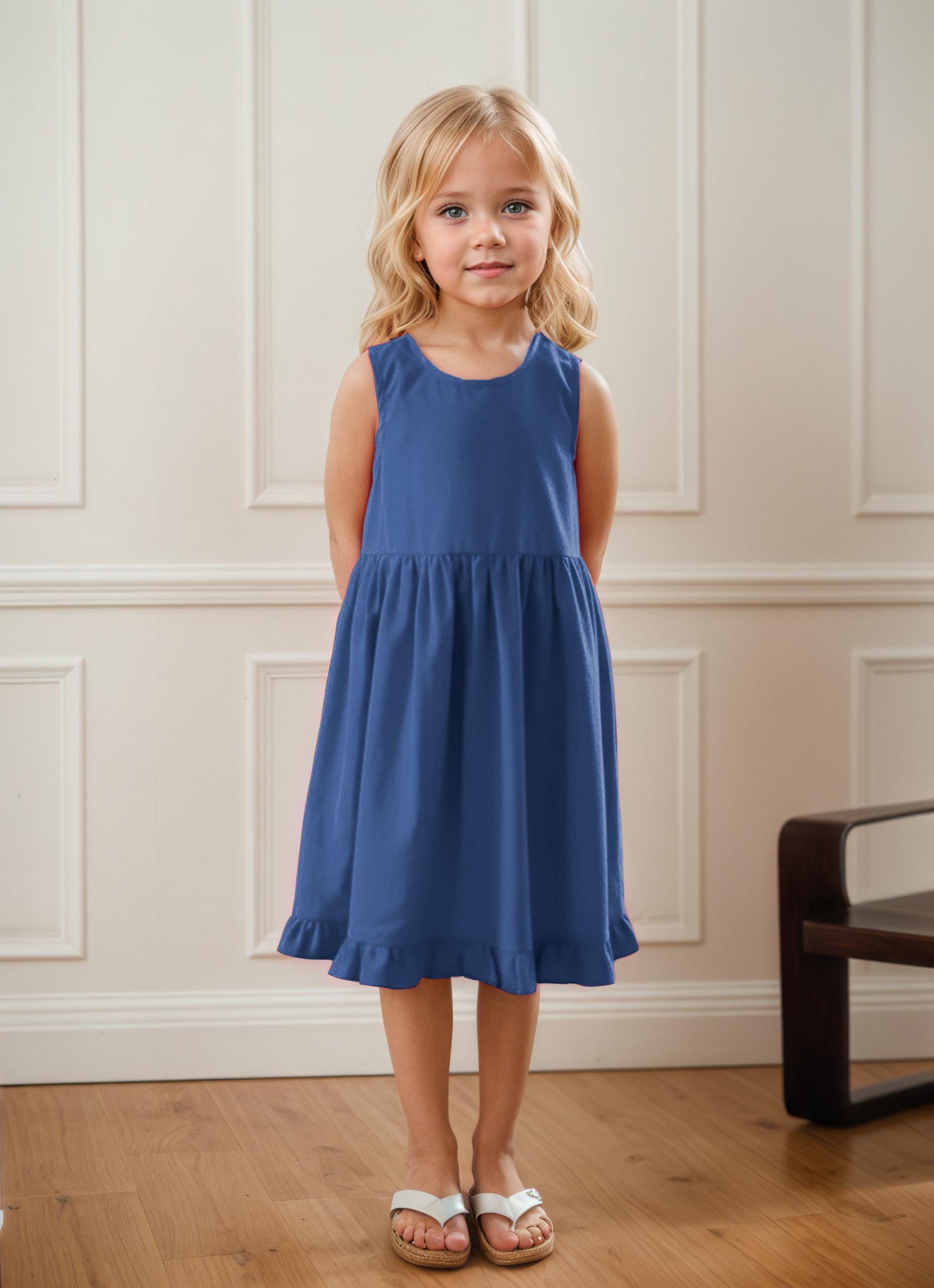 Dress Sewing Pattern for Kids, Dress Pattern, Kids Pattern, Summer Dress Pattern, Beginner Pattern, Sewing Pattern Toddlers, Baby Pattern