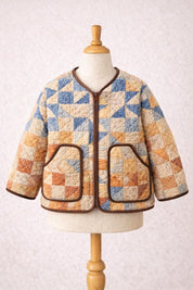 Quilted Jacket Sewing Pattern for Kids, Coat Pattern, Kids Pattern, PDF Pattern, Beginner Pattern, Sewing Pattern Toddlers, Quilted Pattern