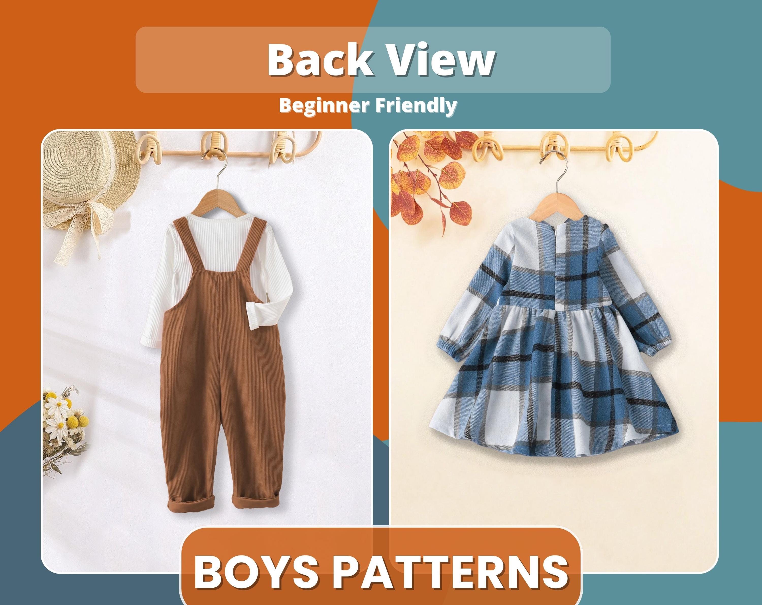 Sewing Patterns for Girls, Sewing Patterns, Kids Patterns, Top Pattern, Girl Pattern, PDF Patterns, Beginner Kids Pattern, Beginner Patterns