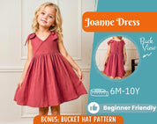 Dress Sewing Pattern for Kids, Dress Pattern, Kids Pattern, Summer Dress Pattern, Beginner Pattern, Sewing Pattern Toddlers, Baby Pattern