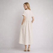Maya Dress Sewing Pattern | Dress with Pockets | Linen Dress Sewing Pattern | Women Patterns | Summer Dress | Women Dress