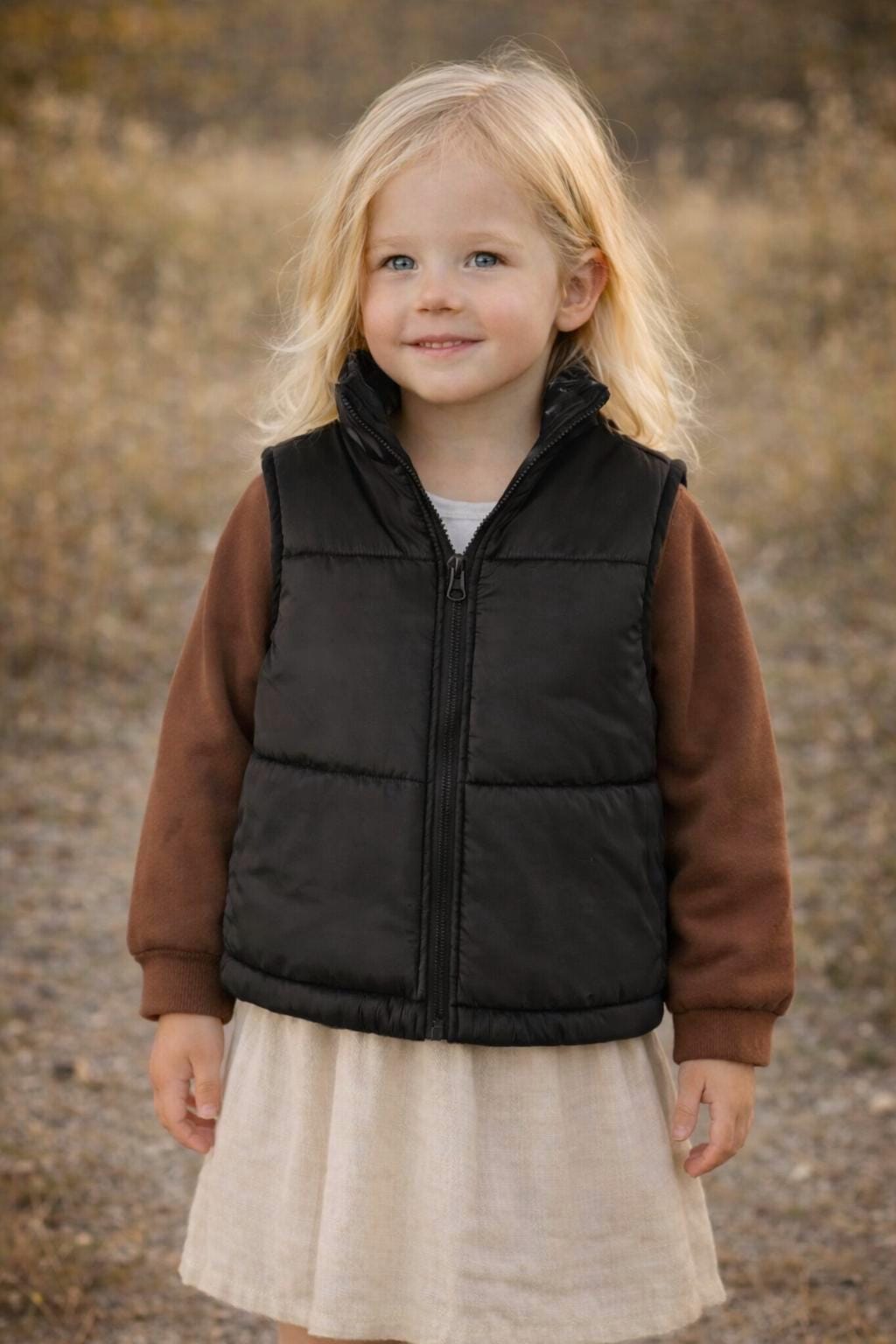 Puffer Vest Sewing Pattern for Kids, Puffer Vest, Kids Pattern, PDF Pattern, Beginner Pattern, Sewing Pattern Toddlers, Kids Jacket Pattern