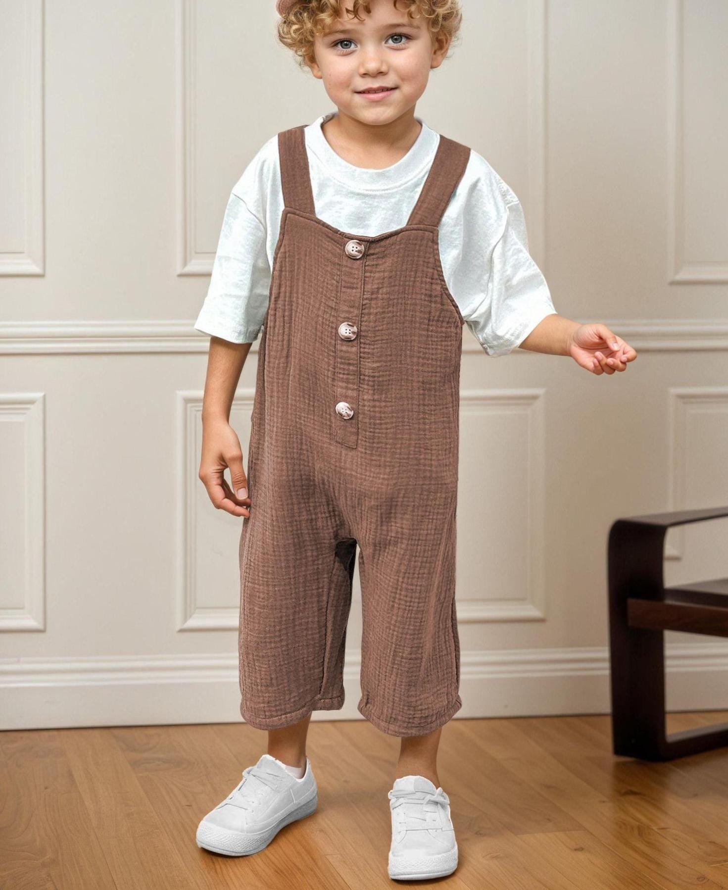 Overalls Sewing Pattern for Kids, Overalls Pattern, Kids Pattern, Jumpsuit Pattern, Beginner Pattern, Sewing Pattern Toddlers, Baby Pattern