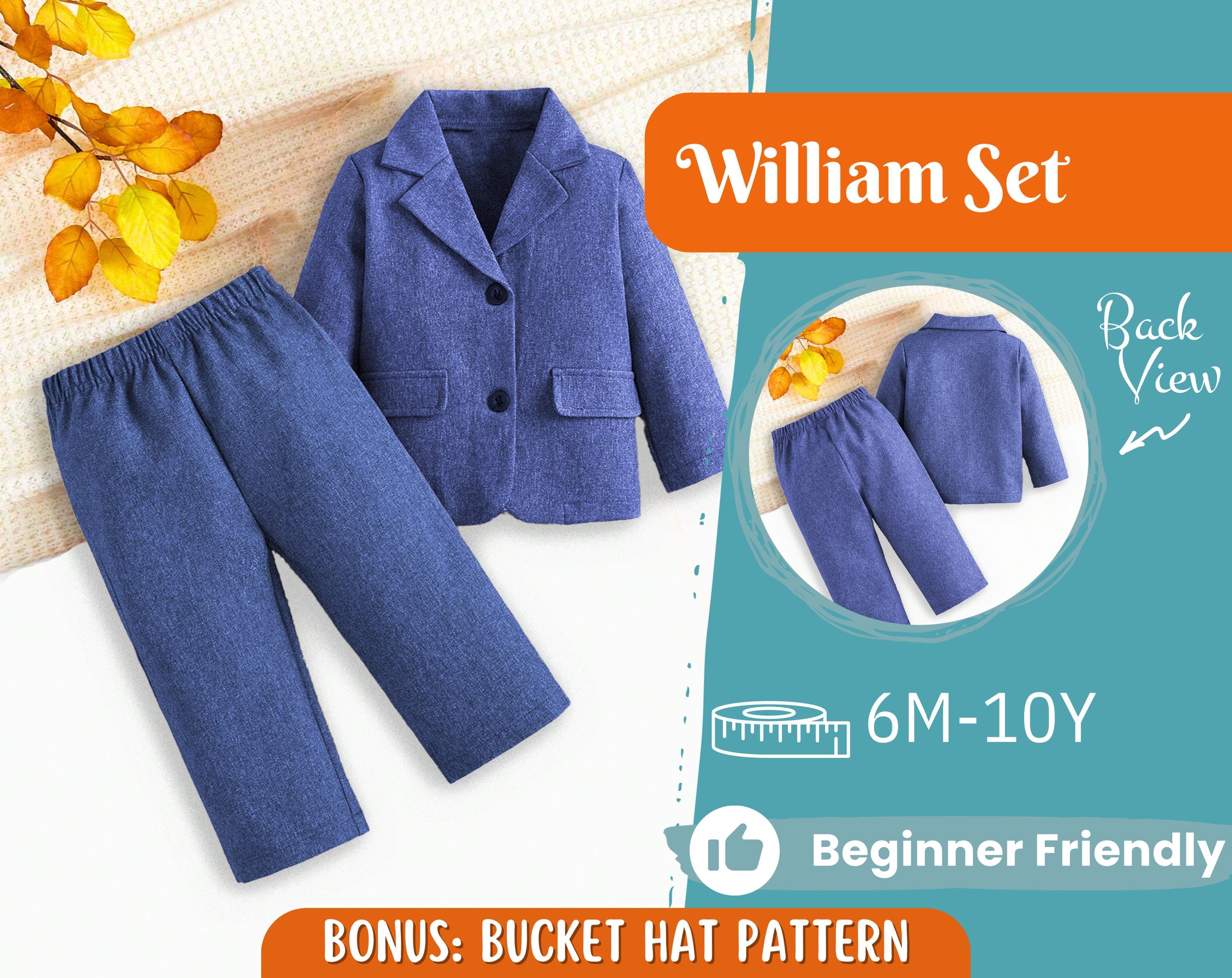 Blazer and Pants Pattern for Kids, Blazer Pattern, Kids Pattern, PDF Pattern, Beginner Pattern, Sewing Pattern Toddlers, Pants Pattern