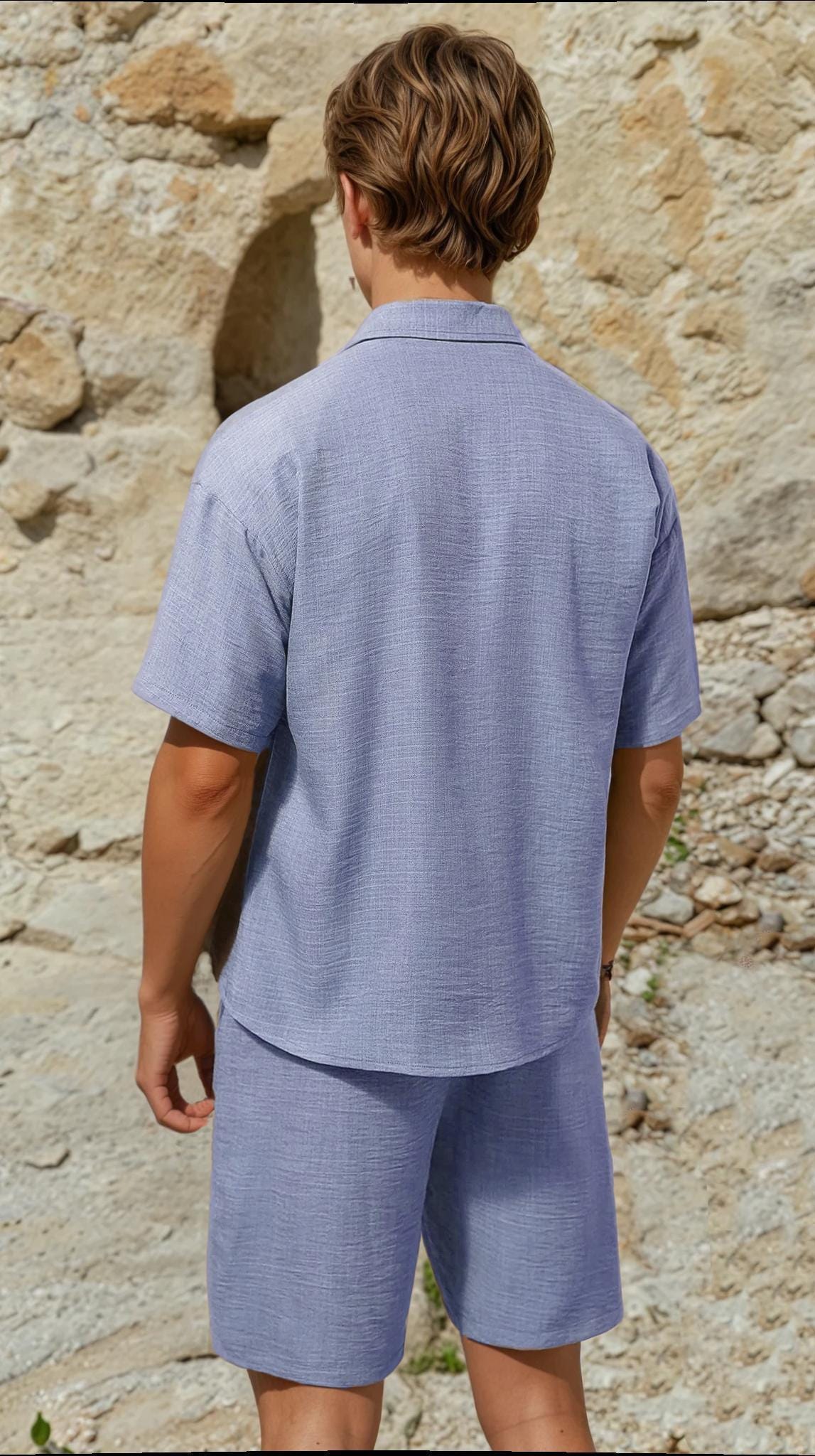Shirt and Shorts Sewing Pattern, Shirt Pattern Men, Shorts Pattern Men, Hawaiian Shirt Sewing Pattern, Men Sewing Pattern, Camp Collar Shirt
