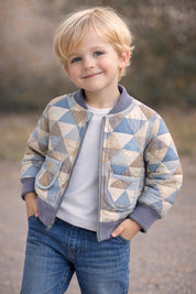 Quilted Jacket Pattern for Kids, Jacket Pattern, Kids Pattern, PDF Pattern, Beginner Pattern, Sewing Pattern Toddlers, Jacket Sewing Pattern