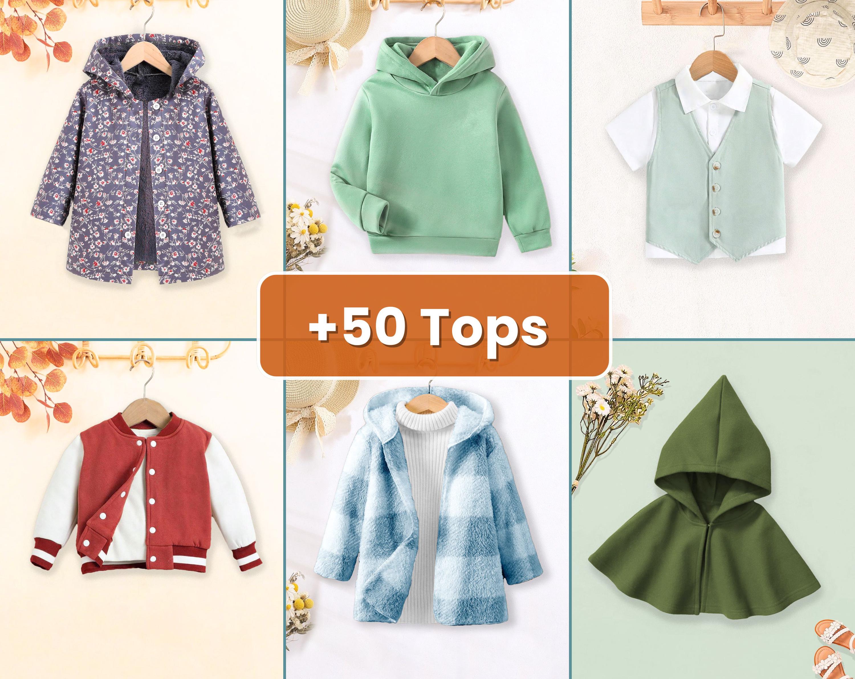 Sewing Patterns for Kids, Sewing Patterns, Kids Patterns, Top Pattern, Dress Pattern, Baby Patterns, Beginner Kids Pattern, Girl Patterns