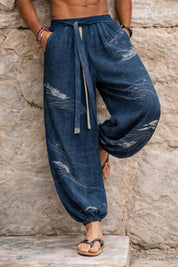 Hakama Pants Pattern for Men | Japanese Pants Pattern | Men Joggers Pattern | Sewing Pattern for Men | Balloon Pants Men