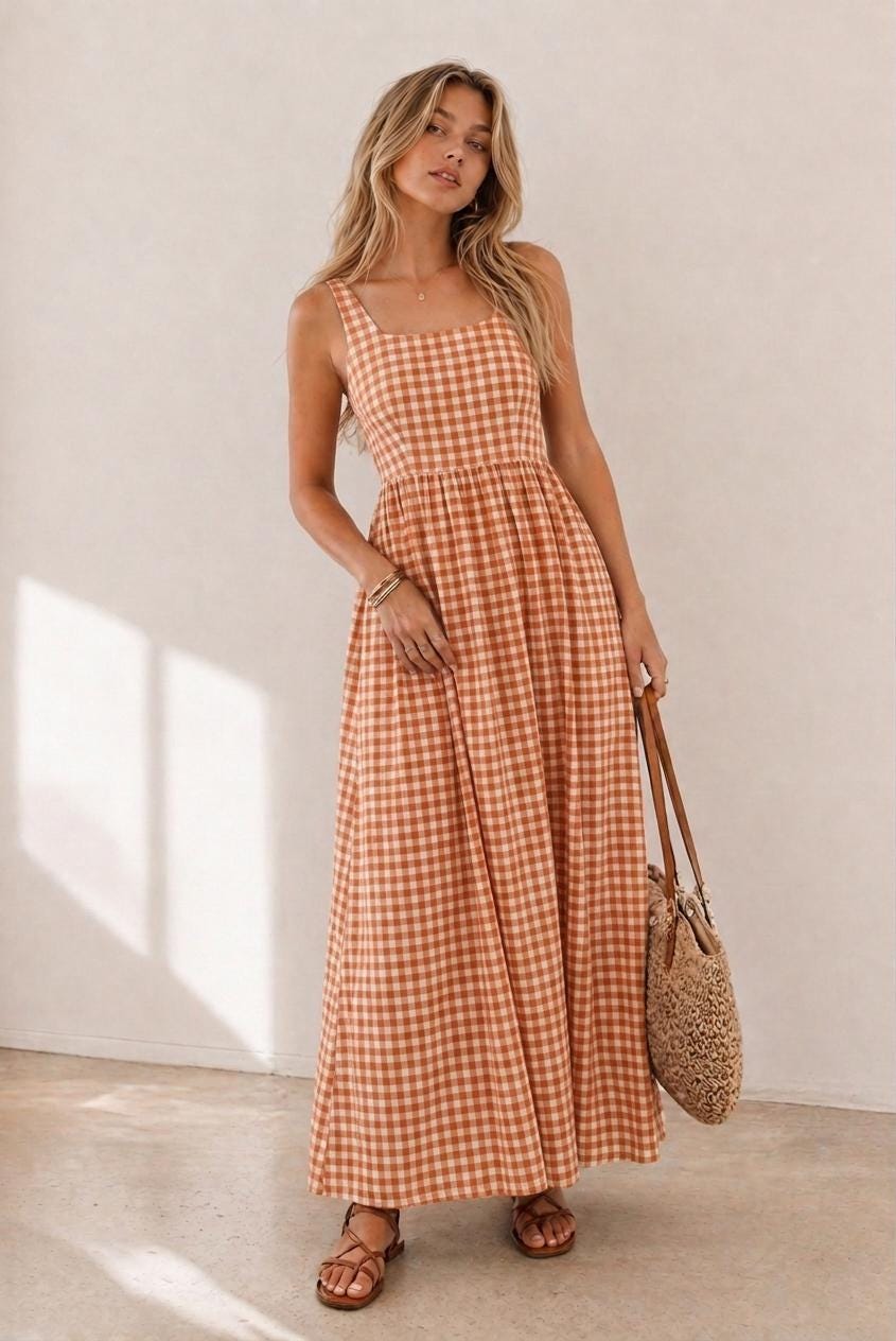 Celeste Dress Sewing Pattern | Summer Dress Pattern | Beginner Dress Pattern | Women Dress | Patterns for Women, Maxi Dress Long Dress