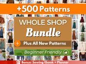 Whole Shop Bundle +500 Patterns