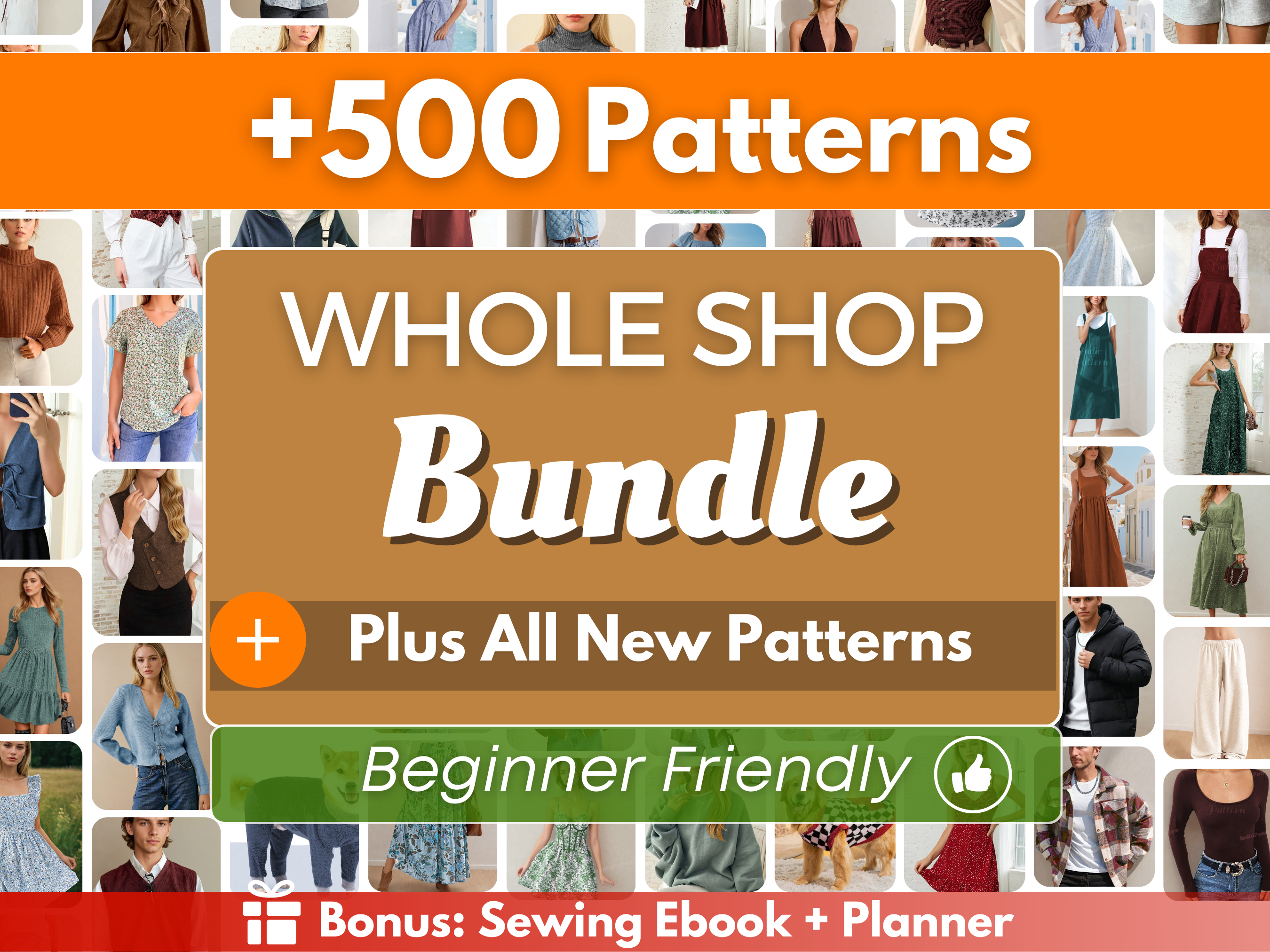 Whole Shop Bundle +500 Patterns