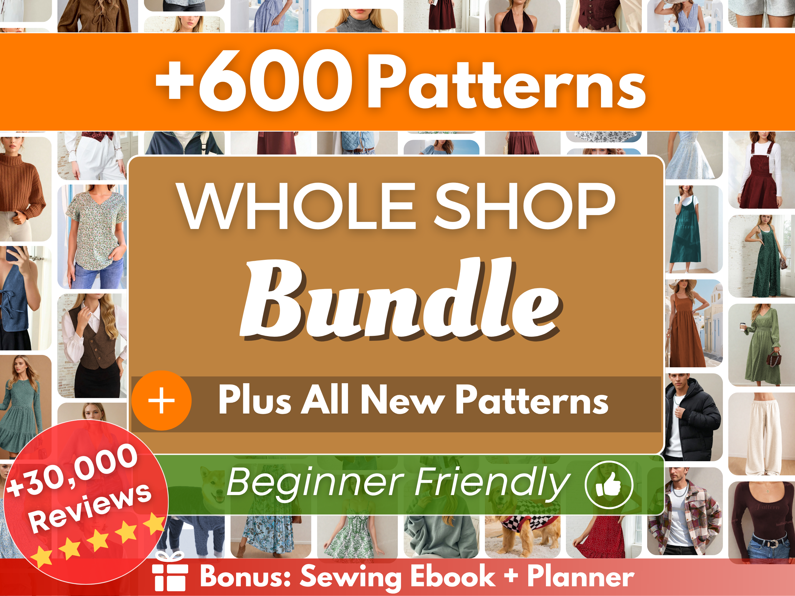 Whole Shop Bundle +600 Patterns