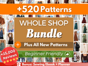 Whole Shop Bundle +520 Patterns