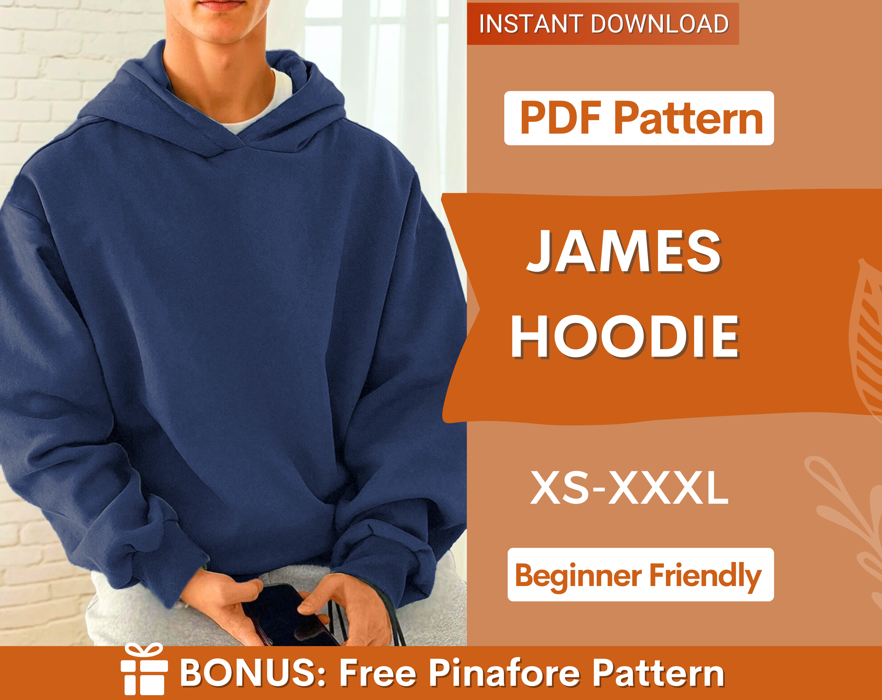 James Hoodie at Indie Pattern in USA
