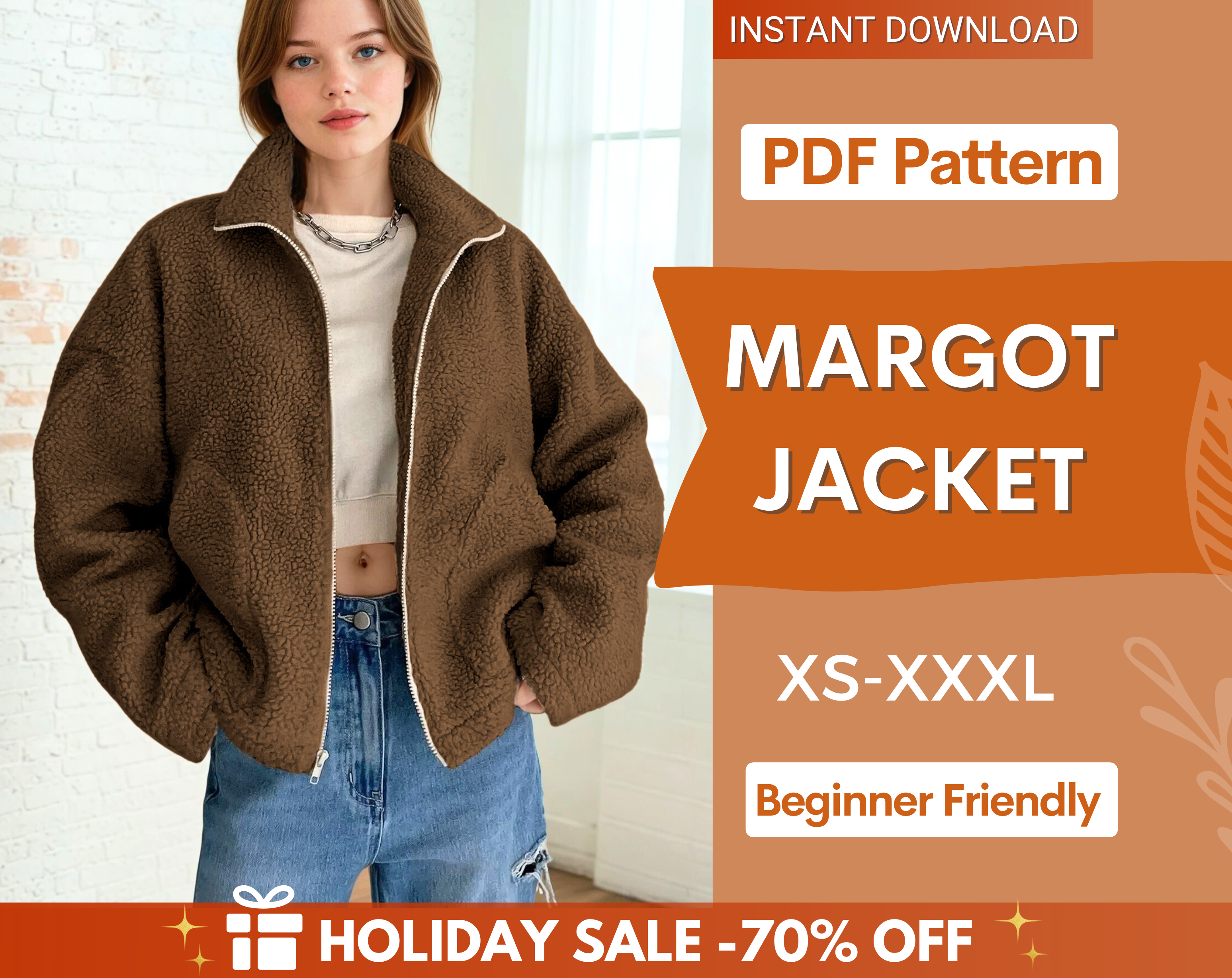 Margot jacket at indie pattern in USA