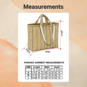 Quilted Tote Bag Sewing Pattern | Beginner Bag Pattern | Market Bag Pattern | Sewing Pattern ToteBag | Beach Bag Pattern | Easy Bag Pattern