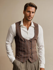 Men Waistcoat Sewing Pattern | Lined Vest Sewing Pattern, Waistcoat, Sewing Pattern Vest Men, Top Pattern Men, Suit Pattern Men, Suit Vest