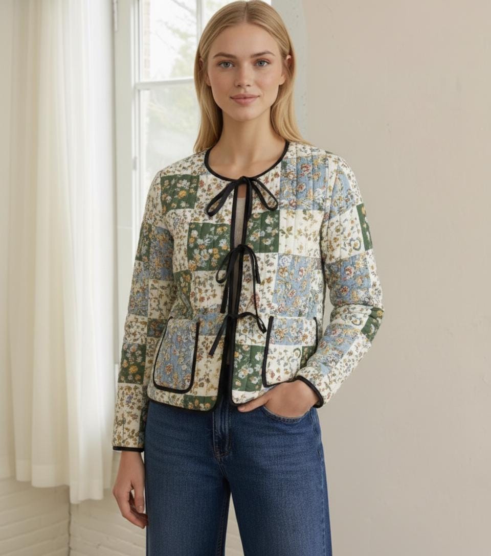 Quilted Jacket Sewing Patterns | Women Sewing Patterns | Jacket Sewing Pattern | Vest Pattern | Patchwork Patterns | Quilted Coat Pattern