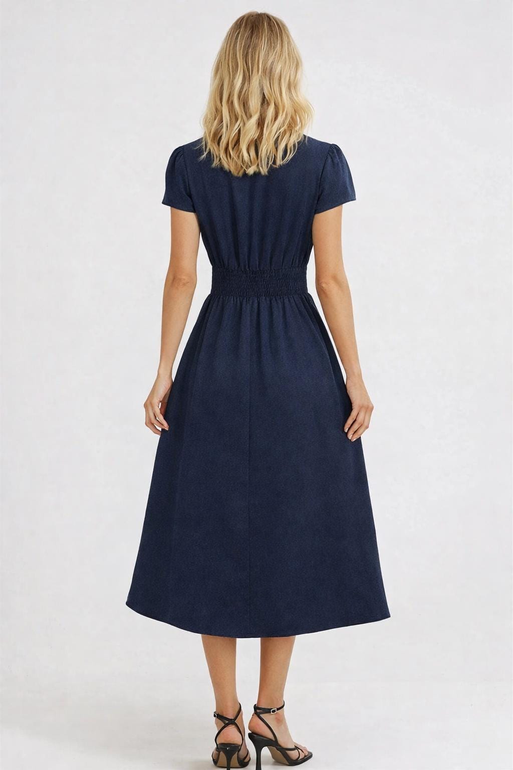 Aurora Dress Sewing Pattern | Dress with Pockets | Linen Dress Sewing Pattern | Women Patterns | Summer Dress | Halter Women Dress