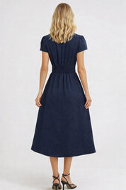 Aurora Dress Sewing Pattern | Dress with Pockets | Linen Dress Sewing Pattern | Women Patterns | Summer Dress | Halter Women Dress