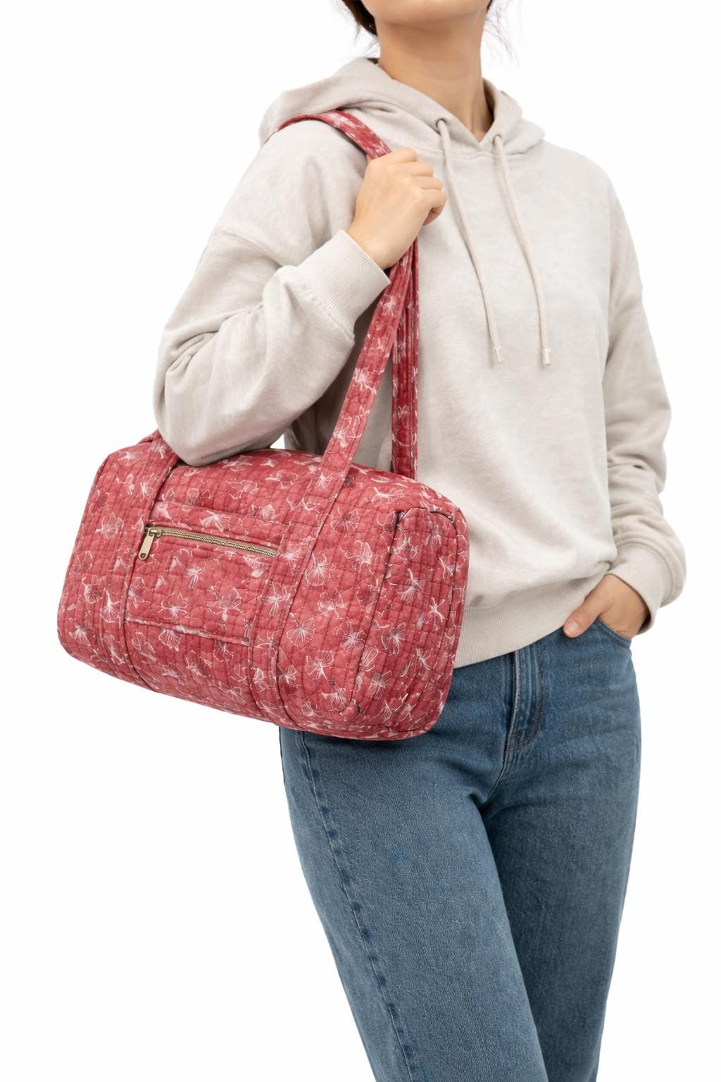 Mini Duffle Bag Pattern | Make Up Bag Sewing Pattern | Beginner Pattern | Travel Bag Pattern |  Bag Sewing Pattern | Beginner Bag Pattern