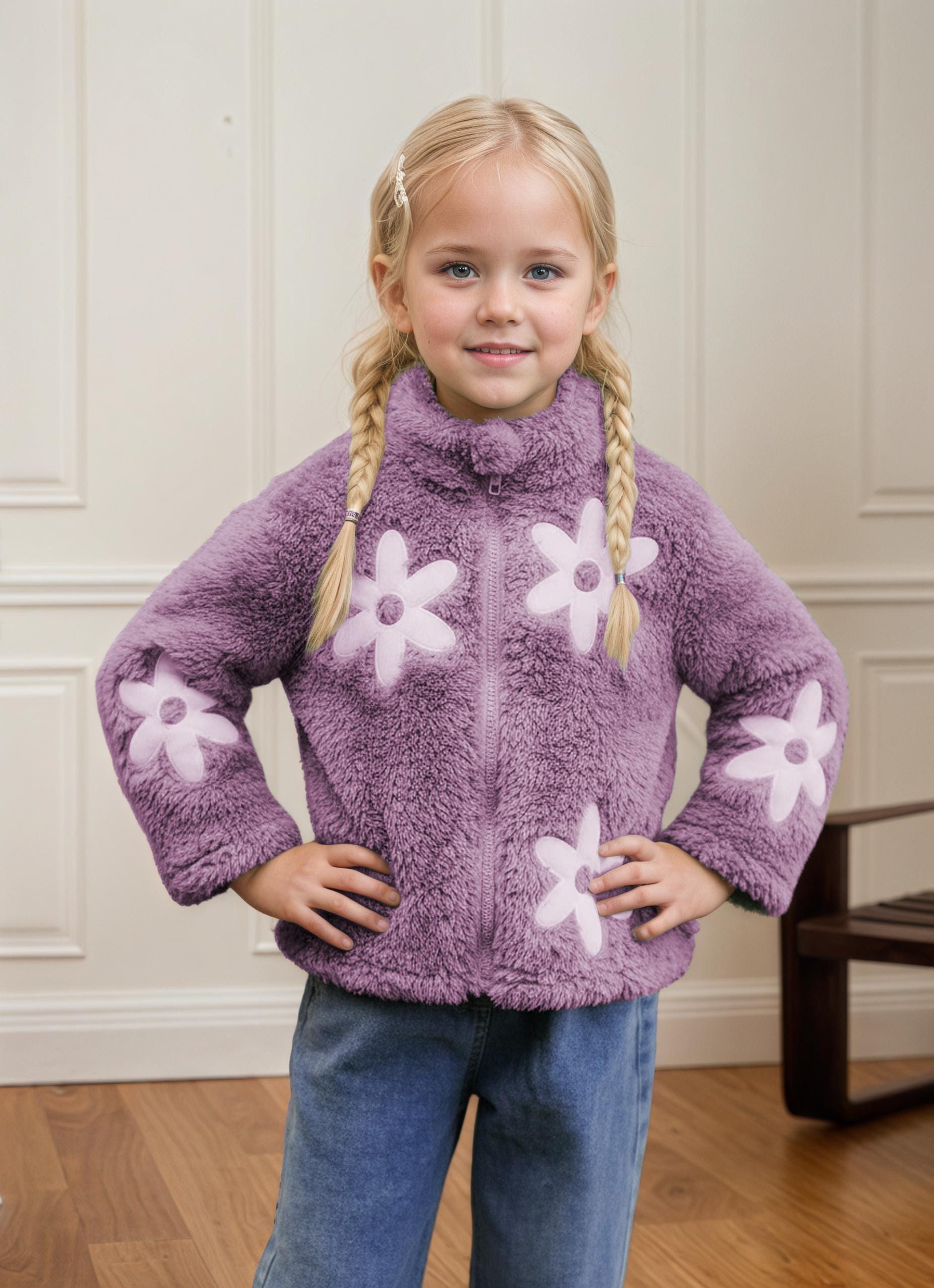 Jacket Sewing Pattern for Kids, Girl Coat Pattern, Kids Pattern, PDF Pattern, Beginner Pattern, Sewing Pattern Toddlers, Kids Jacket Pattern