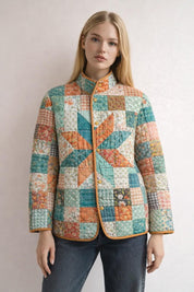 Jacket Sewing Pattern for Women | Coat Pattern | Sewing Patterns | Women Sewing Pattern Patchwork | Beginner Jacket, Quilted Jacket