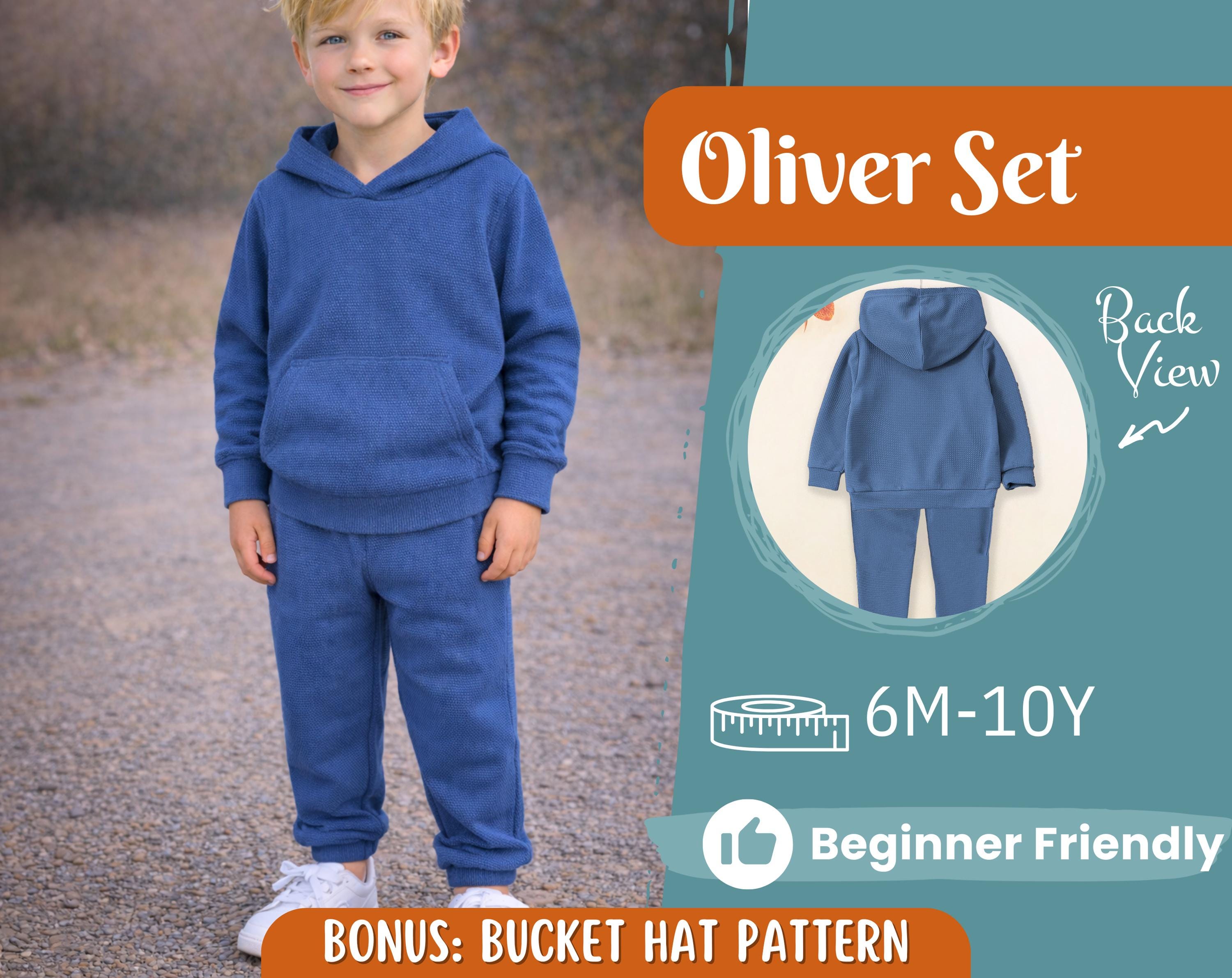 Hoodie and Pants Pattern for Kids, Hoodie Pattern, Kids Pattern, PDF Pattern, Beginner Pattern, Sewing Pattern Toddlers, Pants Pattern