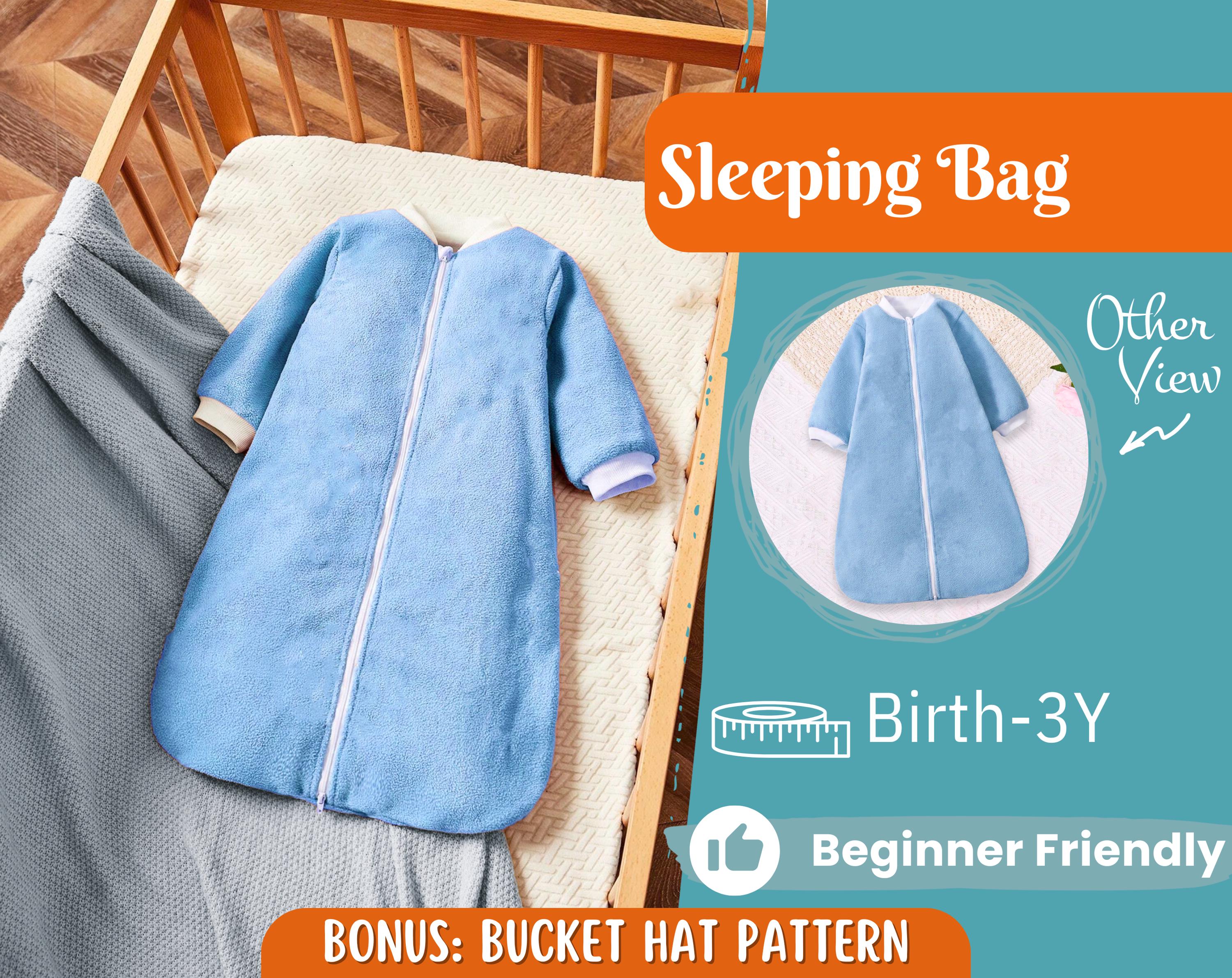Sleep Sack Sewing Pattern for Kids, Baby Sleep Bag Pattern, Baby Pattern, Sleeping Bag, Beginner Pattern, Sewing Pattern Toddlers, Newborn