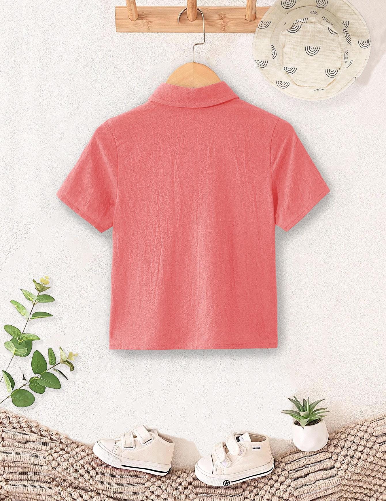 Shirt Sewing Pattern for Kids, Shirt Pattern, Kids Pattern, PDF Pattern, Beginner Pattern, Sewing Pattern Toddlers, Kids Shirt Pattern