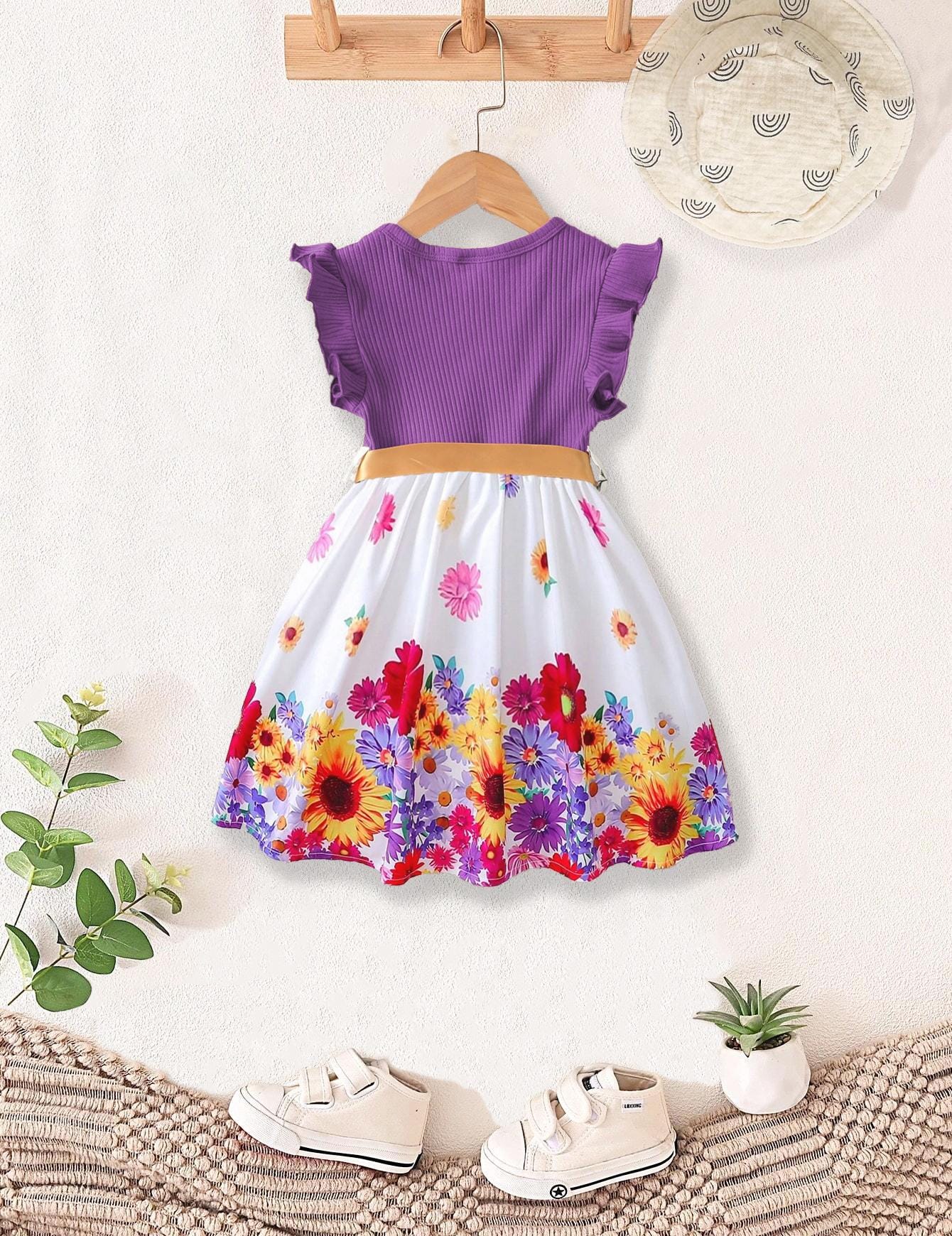Dress Sewing Pattern for Kids, Dress Pattern, Kids Pattern, Summer Dress Pattern, Beginner Pattern, Sewing Pattern Toddlers, Baby Pattern