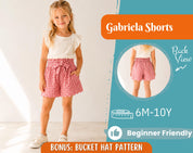 Shorts Sewing Pattern for Kids, Shorts Pattern, Kids Pattern, PDF Pattern, Beginner Pattern, Sewing Pattern Toddlers, Baby Sewing Pattern