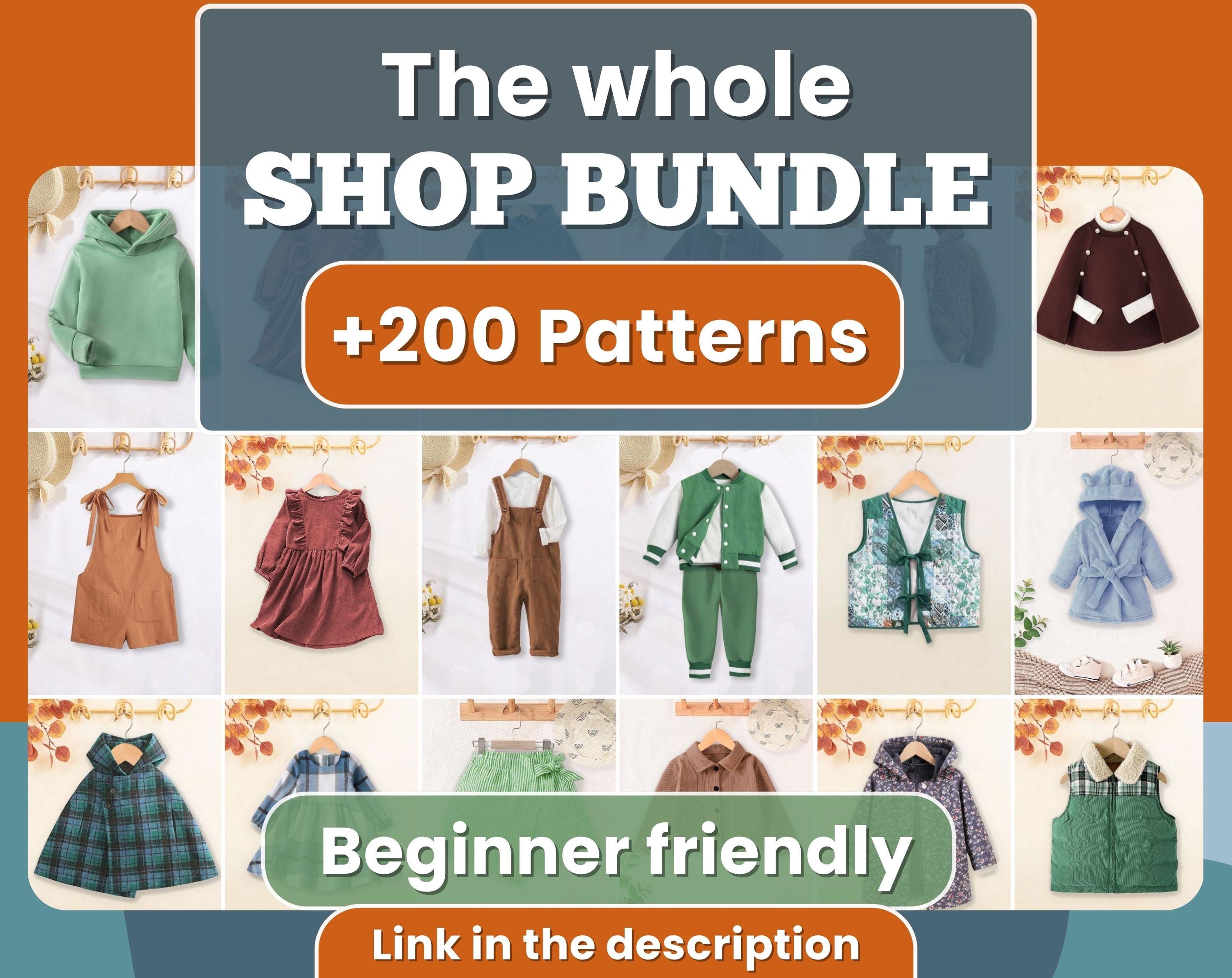 Dress Sewing Pattern for Kids, Dress Pattern, Kids Pattern, Summer Dress Pattern, Beginner Pattern, Sewing Pattern Toddlers, Baby Pattern