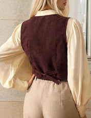Vest Pattern, Waistcoat Sewing Pattern, Sewing Patterns, Women Pattern, Vest Sewing Pattern, Top Sewing Pattern for Women, Vintage Vest
