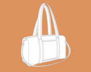 Duffle Bag Pattern | Bag Sewing Pattern | Beginner Pattern | Travel Bag Pattern | Large Bag Pattern | Beginner Bag Pattern