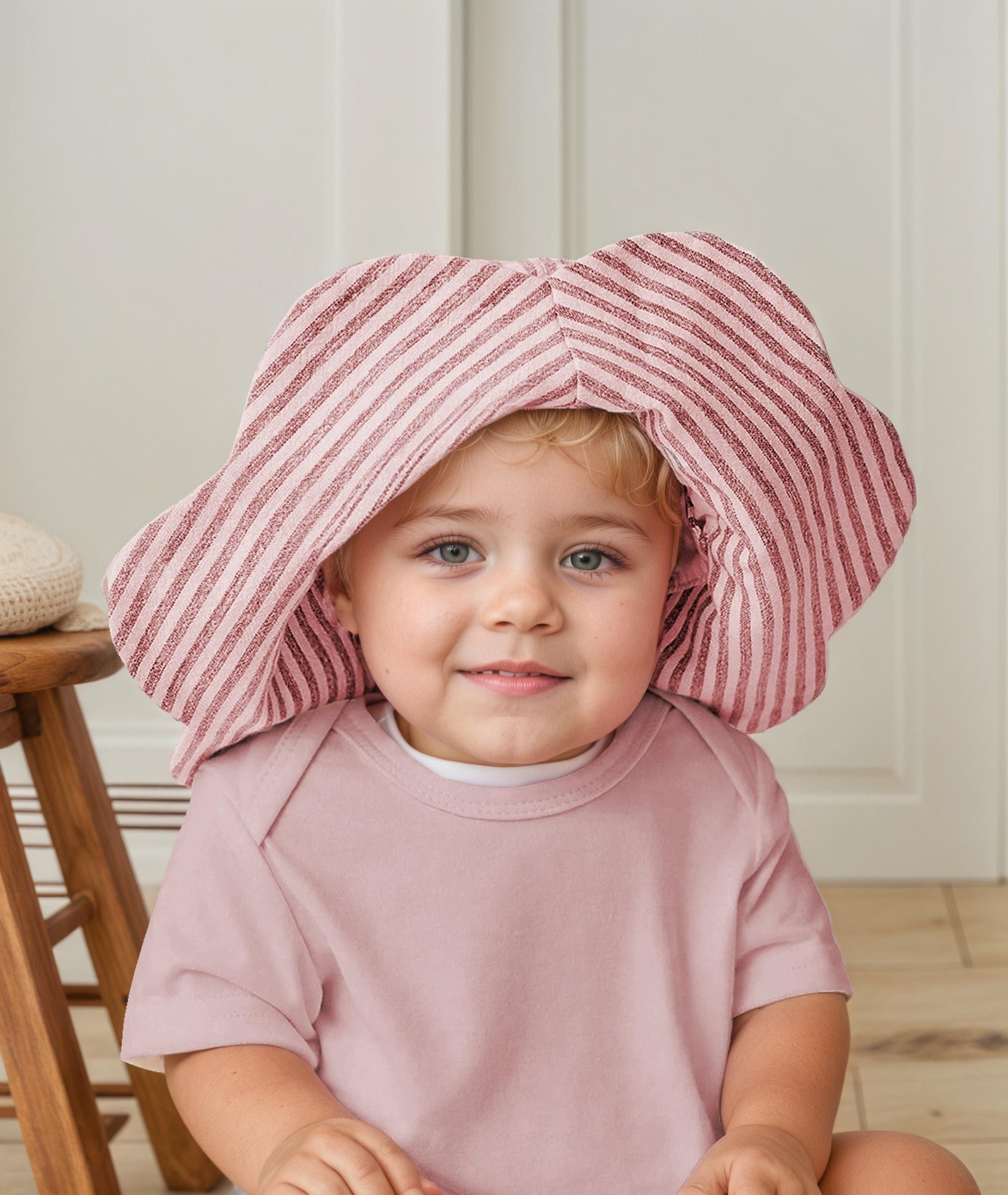 Hat Sewing Pattern for Kids, Kids Hat, Kids Pattern, PDF Pattern, Beginner Pattern, Sewing Pattern Toddlers, Kids Sun Hat Pattern, Baby Hat